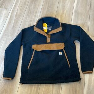 Brand new Carhartt fleece top in size small regular